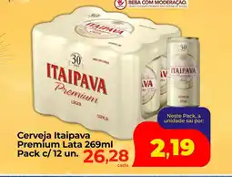 Lopes Supermercados Cerveja Itaipava Premium Lata oferta