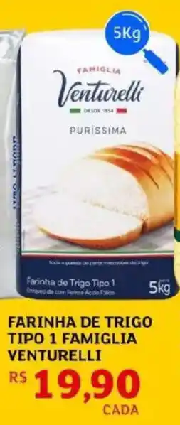Farinha de trigo tipo 1 famiglia venturelli