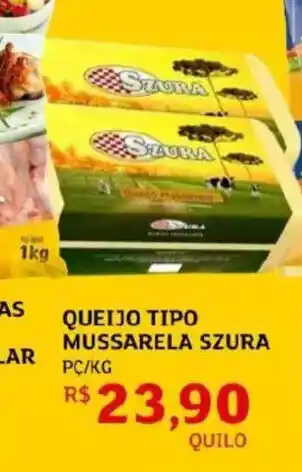 Queijo tipo mussarela szura