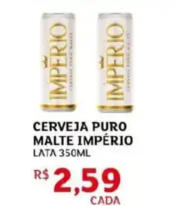 Assaí Atacadista Cerveja puro malte império oferta
