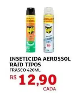 Assaí Atacadista Inseticida aerossol raid tipos frasco oferta