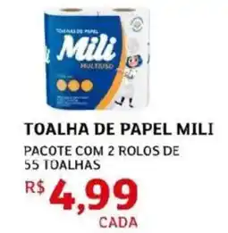 Assaí Atacadista Toalha de papel mili oferta