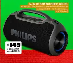 Lojas Koerich Caixa de som boombeat philips. oferta