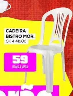 Lojas Koerich Cadeira bistro mor. oferta