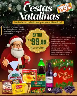 Tome Leve Cestas Natalinas EXTRA oferta
