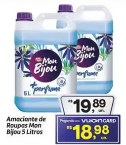 Fort Atacadista Amaciante de Roupas Mon Bijou oferta