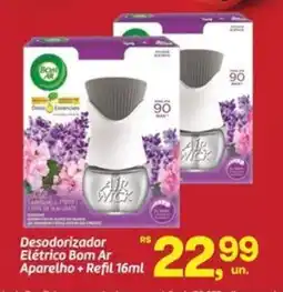 Fort Atacadista Desodorizador Elétrico Bom Ar Aparelho +Refil oferta