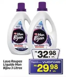 Fort Atacadista Lava Roupas Líquido Mon Bijou oferta