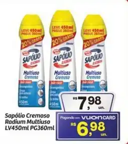 Fort Atacadista Sapólio Cremoso Radium Multiuso oferta