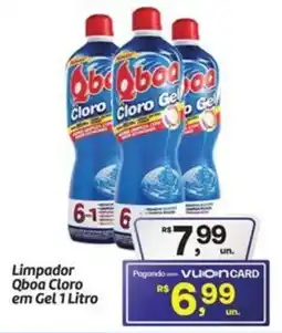 Fort Atacadista Limpador Qboa Cloro em Gel oferta