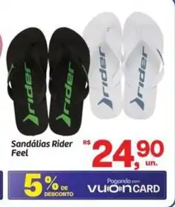 Fort Atacadista Sandálias Rider Feel oferta