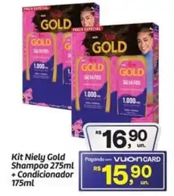 Fort Atacadista Kit Niely Gold oferta