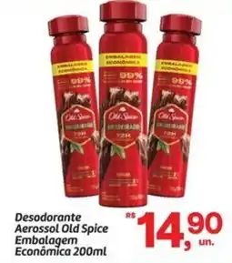 Fort Atacadista Desodorante Aerossol Old Spice Embalagem Econômica oferta
