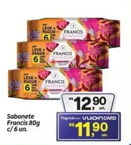 Fort Atacadista Sabonete Francis oferta