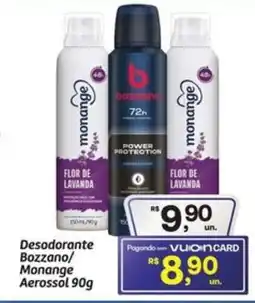Fort Atacadista Desodorante Bozzano/ Monange Aerossol oferta