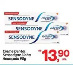 Fort Atacadista Creme Dental Sensodyne Linha Avançada oferta