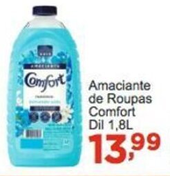 Rossi Supermercado Amaciante de Roupas Comfort Dil 1.8L oferta