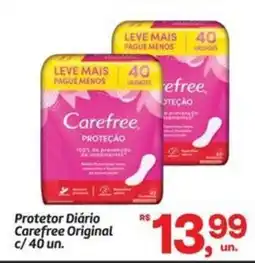 Fort Atacadista Protetor Diário Carefree Original oferta