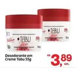 Fort Atacadista Desodorante em Creme Tabu oferta