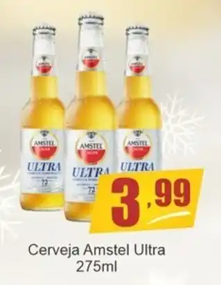 Dubom Supermercados Cerveja Amstel Ultra 275ml oferta