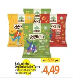 Atacadão Salgadinho Orgânico Mãe Terra oferta