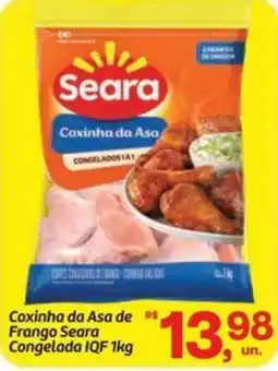 Fort Atacadista Coxinha da Asa de Frango Seara Congelada IQF oferta