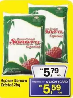 Fort Atacadista Açúcar Sonora Cristal oferta