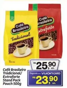 Fort Atacadista Café Brasileiro Tradicional/ Extraforte Stand Pack Pouch oferta