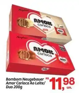 Fort Atacadista Bombom Neugebauer Amor Carioca Ao Leite/ Duo oferta