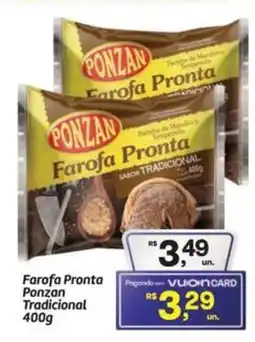 Fort Atacadista Farofa Pronta Ponzan Tradicional oferta