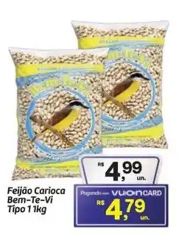 Fort Atacadista Feijão Carioca Bem-Te-Vi Tipo 1 oferta
