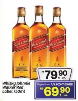 Fort Atacadista Whisky Johnnie Walker Red Label oferta