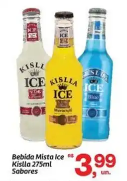 Fort Atacadista Bebida Mista Ice Kislla Sabores oferta