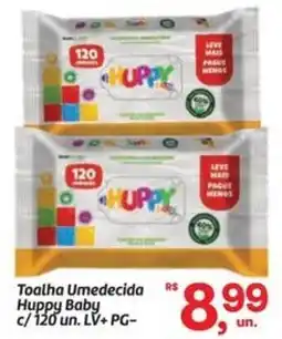 Fort Atacadista Toalha Umedecida Huppy Baby oferta
