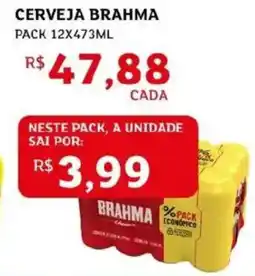 Assaí Atacadista Cerveja brahma oferta
