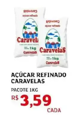 Assaí Atacadista Açúcar refinado caravelas oferta