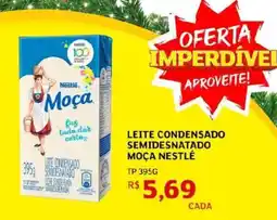 Assaí Atacadista Leite condensado semidesnatado moça nestlé oferta