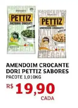 Assaí Atacadista Amendoim crocante dori pettiz sabores pacote oferta