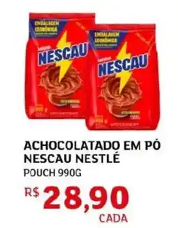 Assaí Atacadista Achocolatado em pó nescau nestlé pouch oferta