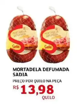 Assaí Atacadista Mortadela defumada sadia oferta