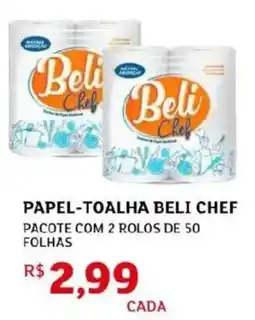 Assaí Atacadista Papel-toalha beli chef oferta