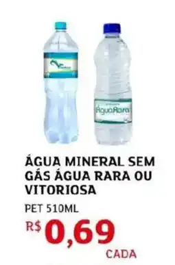 Assaí Atacadista Água mineral sem gás água rara ou vitoriosa oferta