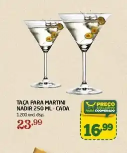 Cooper Taça para martini nadir oferta