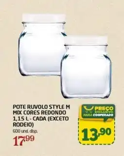 Cooper Pote ruvolo style m mix cores redondo oferta