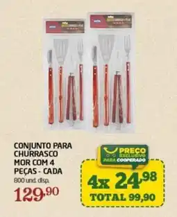 Cooper Conjunto para churrasco mor oferta