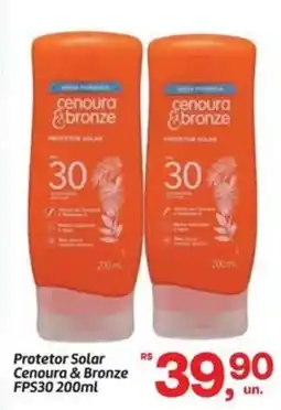 Fort Atacadista Protetor Solar Cenoura & Bronze FPS30 oferta