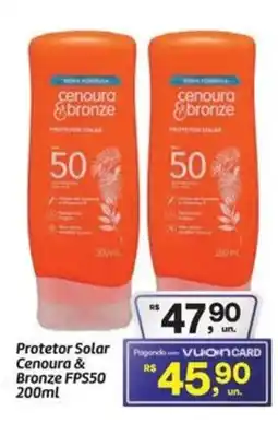 Fort Atacadista Protetor Solar Cenoura & Bronze FPS50 oferta