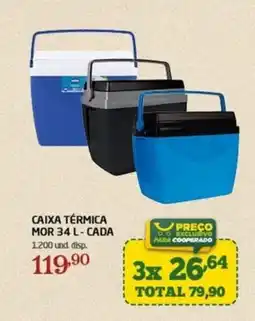Cooper Caixa térmica mor cada oferta