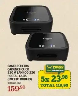 Cooper Sanduicheira cadence click 220v oferta