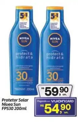 Fort Atacadista Protetor Solar Nivea Sun FPS30 oferta